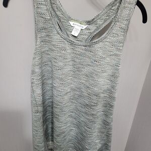 Athleta Heathered Gray Green Tank Top